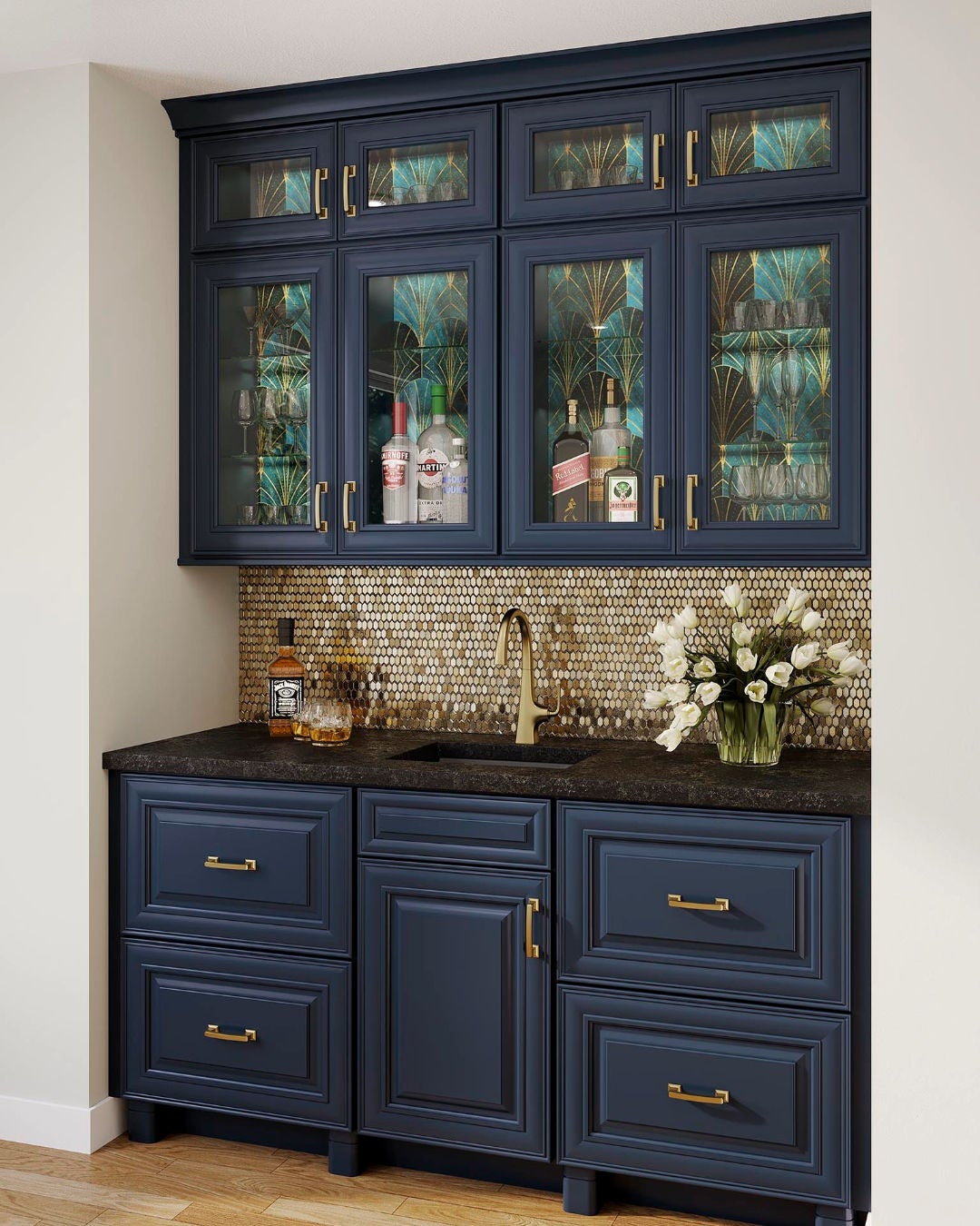 McKinley Painted Navy 