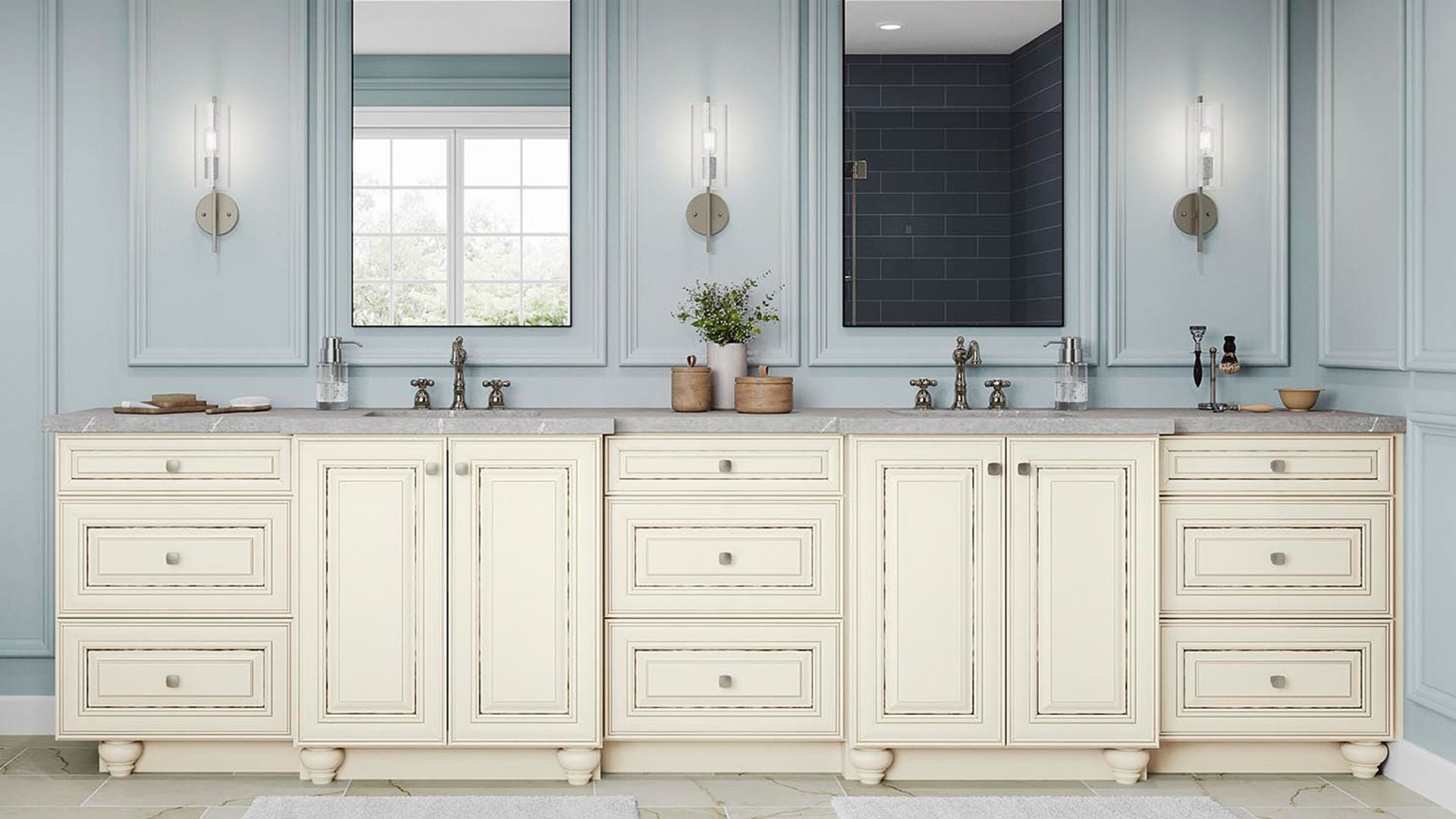 McKinley in Painted Biscotti Glaze