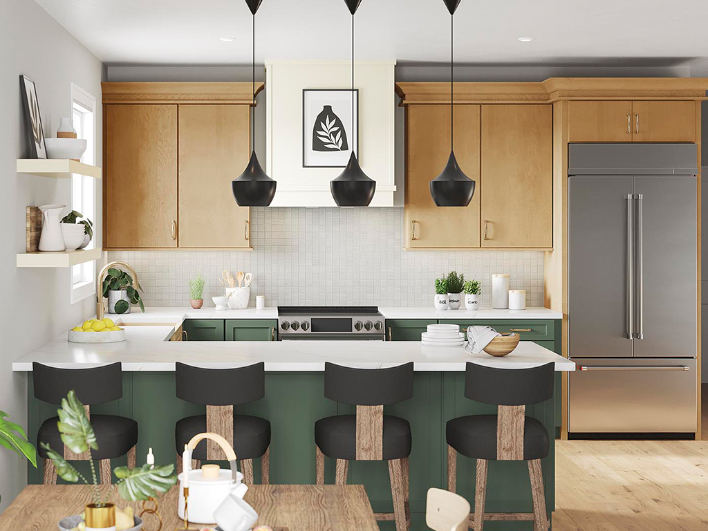 Mixing And Matching In Style: The Charm of Two-Toned Kitchens