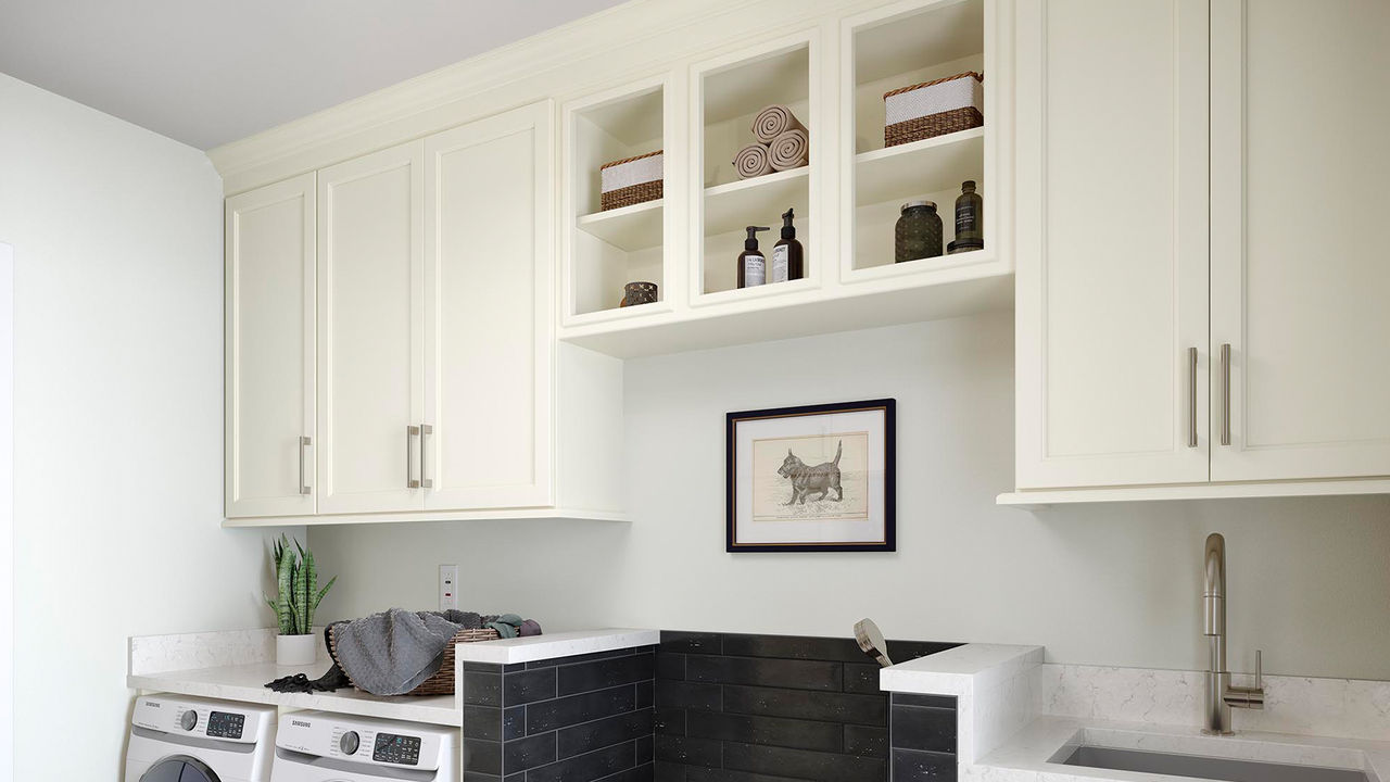 glasson in painted vanilla laundry