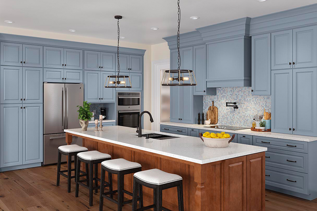 Bold Blues & Grounding Greens