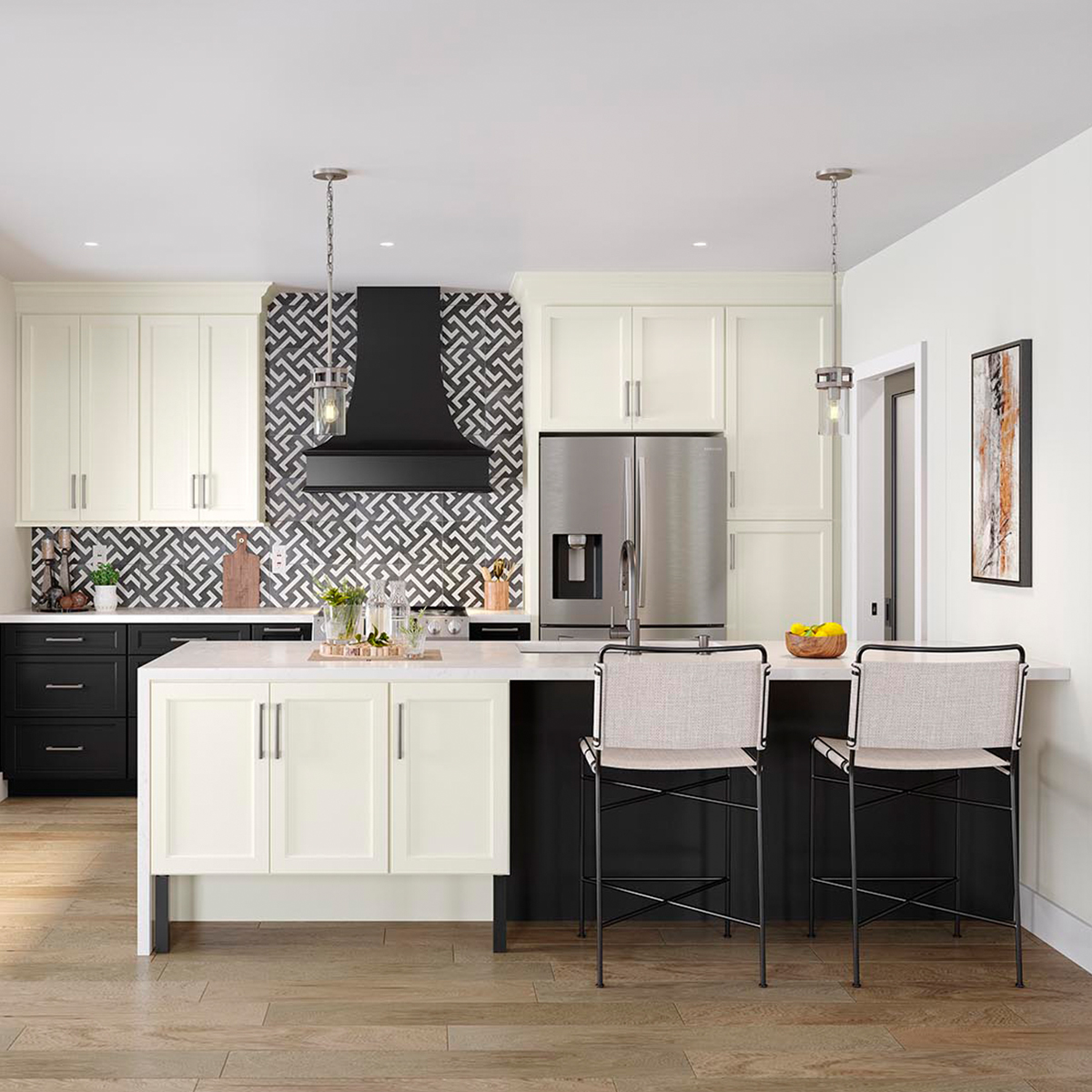 White kitchen 