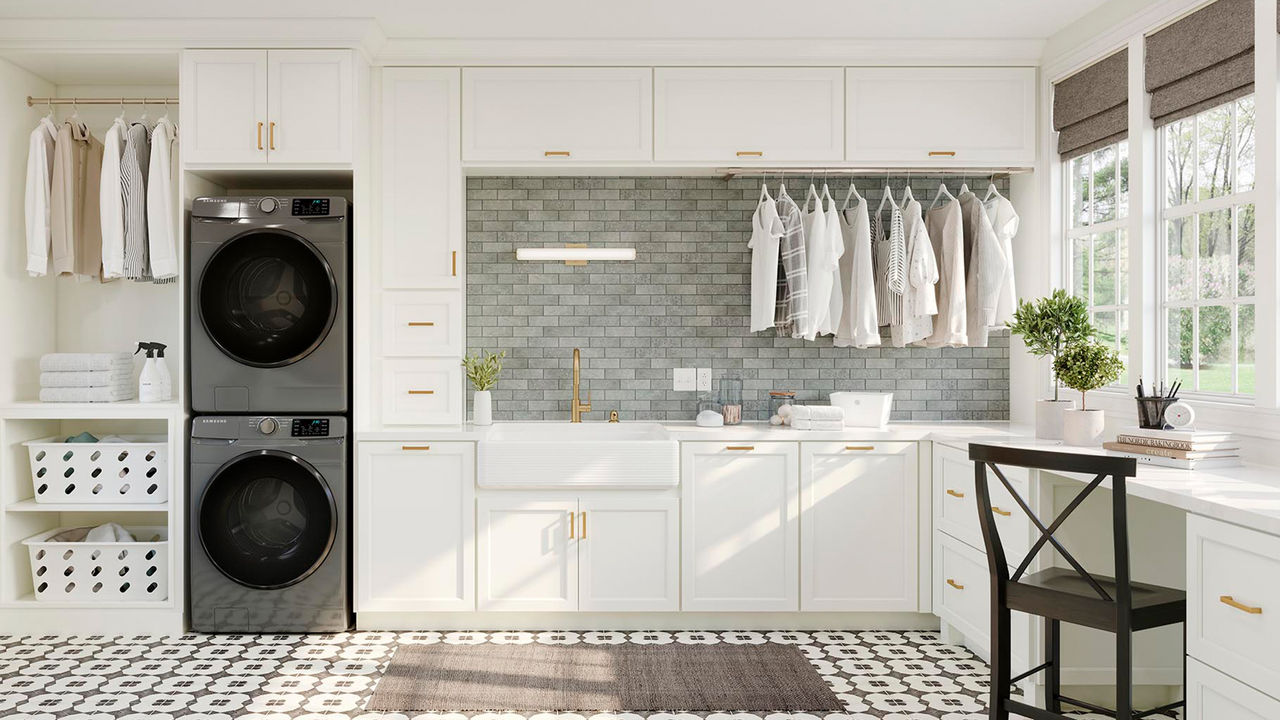 Glasson in Painted Linen